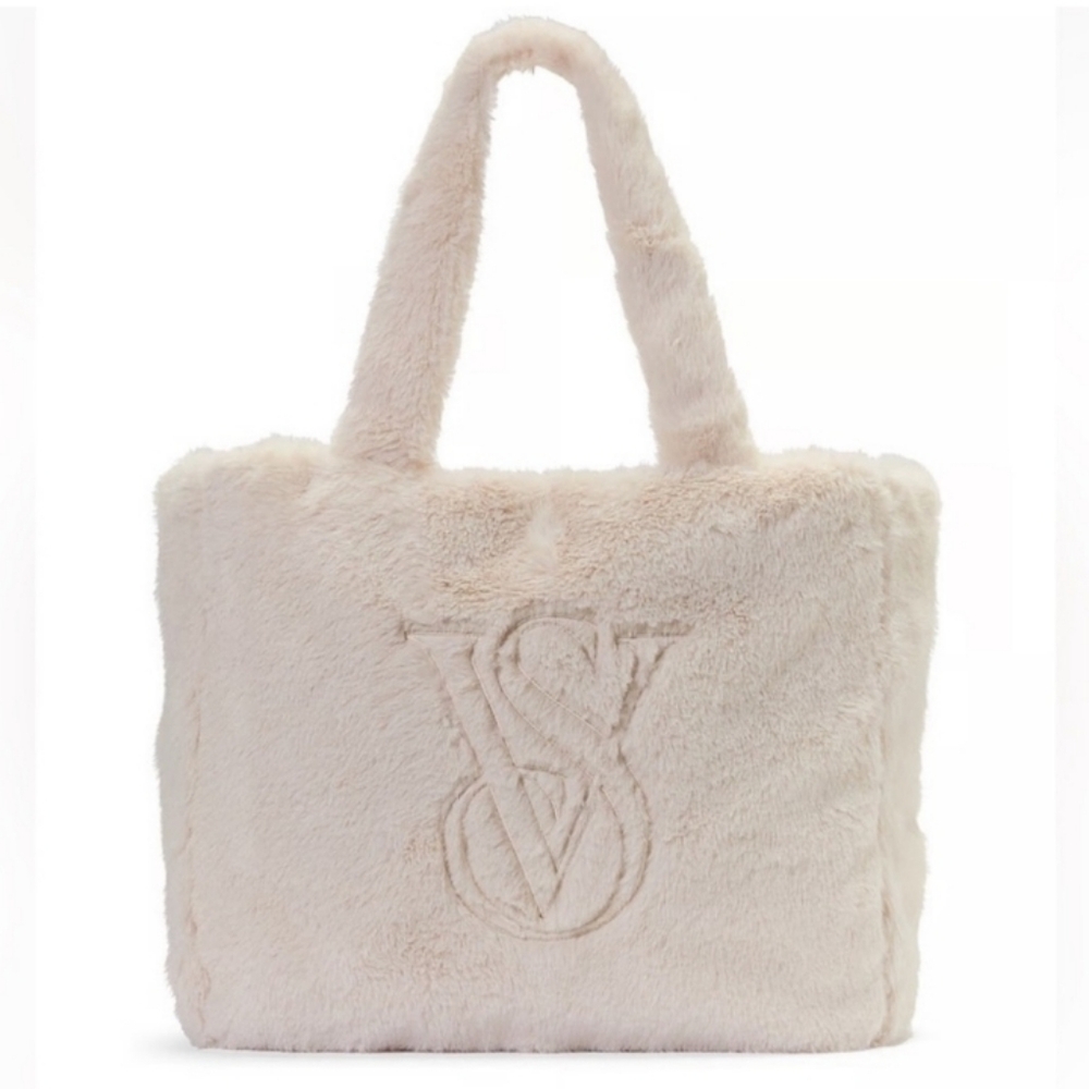 VS LIMITED EDITION FAUX FUR TOTE